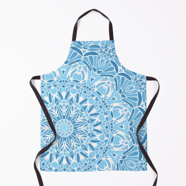 Item preview, Into the Blue Mandala designed and sold by Kelly Dietrich Mandala & Fractal Art.