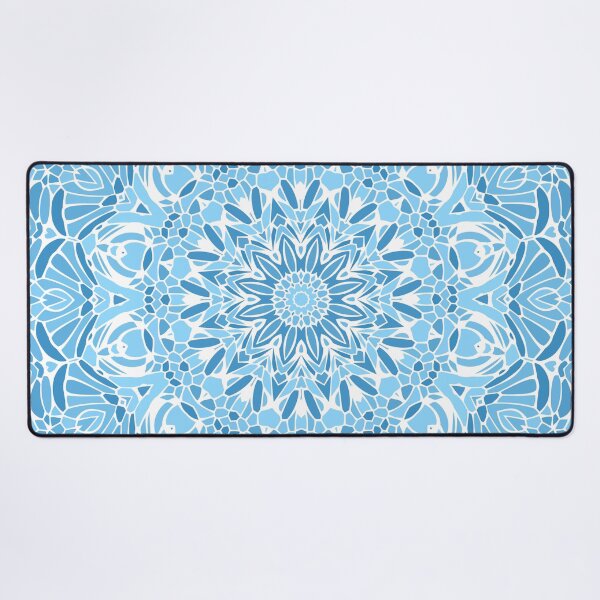 Item preview, Into the Blue Mandala designed and sold by Kelly Dietrich Mandala & Fractal Art.