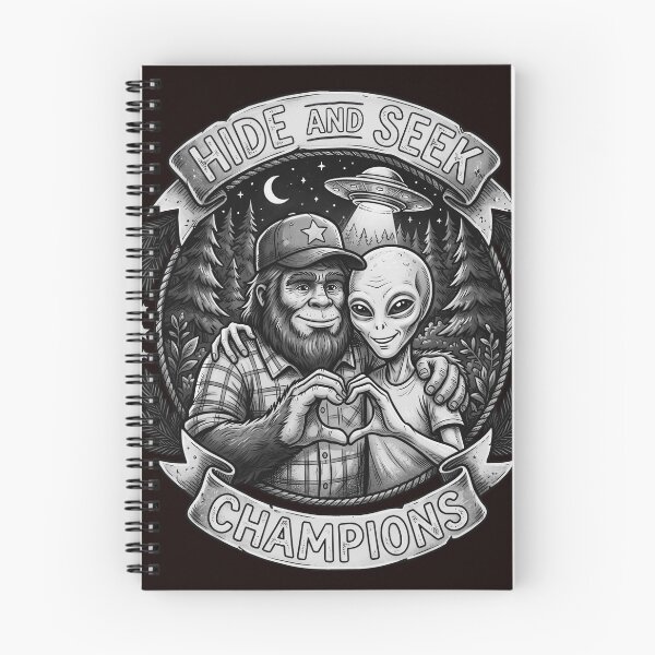 Item preview, Hide And Seek Champions Funny Bigfoot Alien designed and sold by w66aboo.