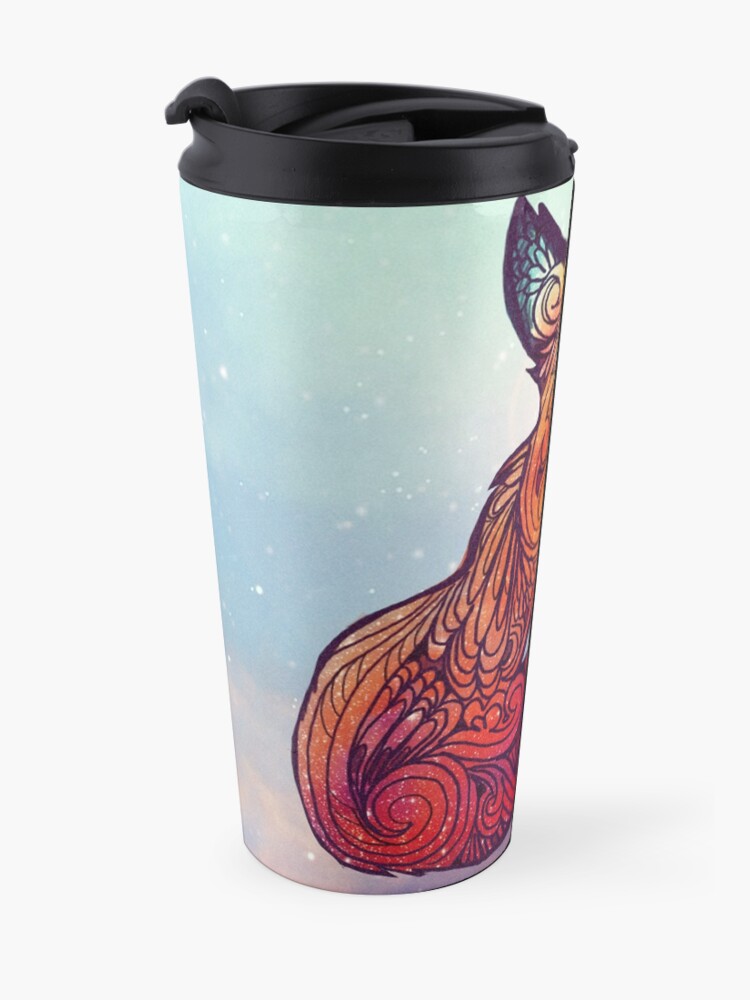 Alternate view of Space Fox Travel Mug