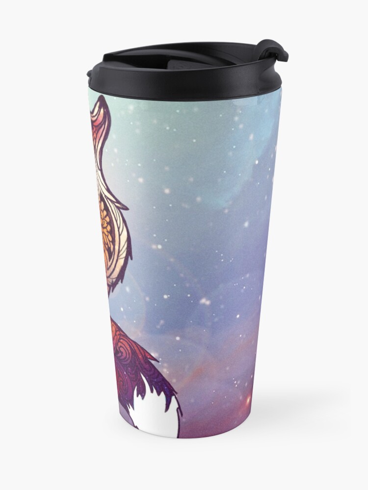 Alternate view of Space Fox Travel Mug