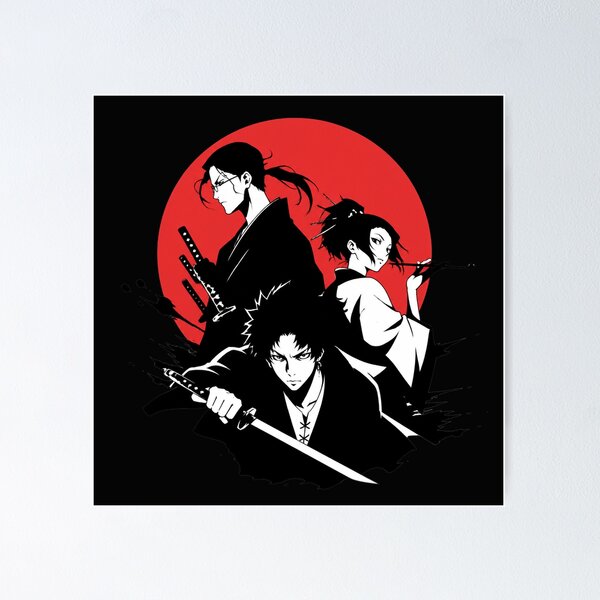 Artikelvorschau, Samurai Champloo Mugen Jin und Fuu entworfen und verkauft von SylviaAlana.