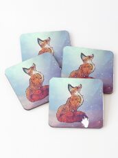 Space Fox Coasters