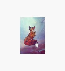 Space Fox Art Board Print