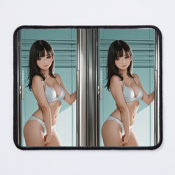 Item preview, Digital Art - Modern Woman Portrait, Anime Aesthetic and Captivating Gaze designed and sold by AnimeShin.