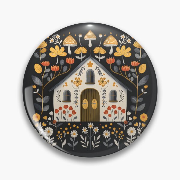 Item preview, Scandinavian Folk Art, Fairy-tale Forest designed and sold by xiao xuans.