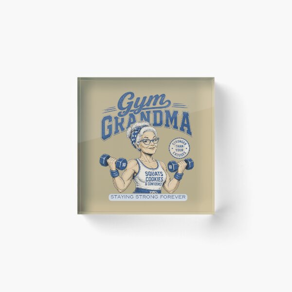 Item preview,  vintage  grandma in Gym Legacy  ver 13e| Vintage bodybuilding Fitness Workout Aesthetic | Gym Motivation Apparel designed and sold by mndesignworx.