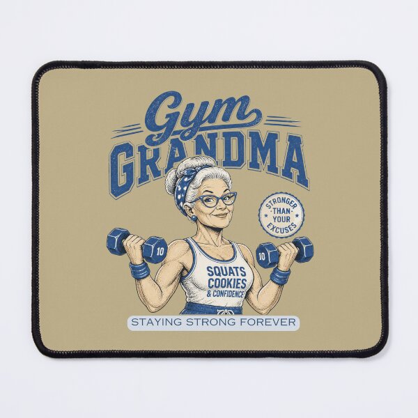 Item preview, vintage grandma in Gym Legacy ver 13e| Vintage bodybuilding Fitness Workout Aesthetic | Gym Motivation Apparel designed and sold by mndesignworx.