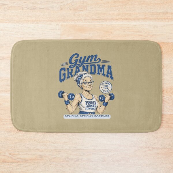 Item preview,  vintage  grandma in Gym Legacy  ver 13e| Vintage bodybuilding Fitness Workout Aesthetic | Gym Motivation Apparel designed and sold by mndesignworx.