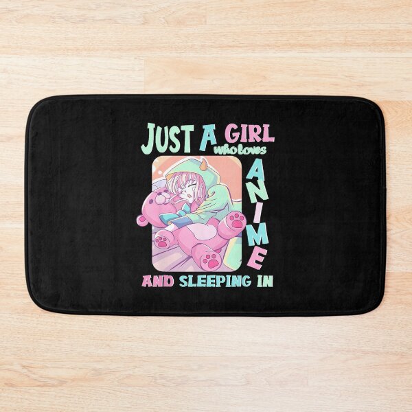 Item preview, Anime Girl Just A Girl Who Loves Sleeping In Cute Animalpng designed and sold by MarkemStudio.
