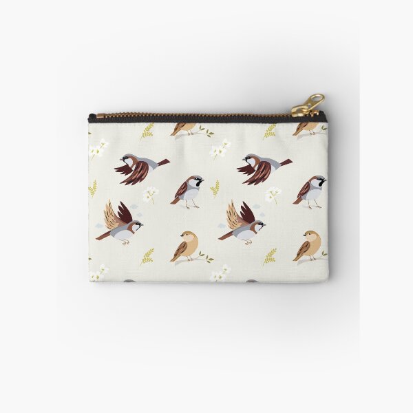 Item preview, Cute Sparrow Bird Pattern designed and sold by Rômulo Queiroz.