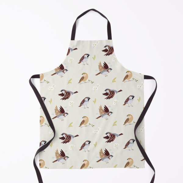 Item preview, Cute Sparrow Bird Pattern designed and sold by Rômulo Queiroz.