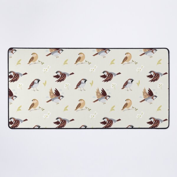 Item preview, Cute Sparrow Bird Pattern designed and sold by Rômulo Queiroz.