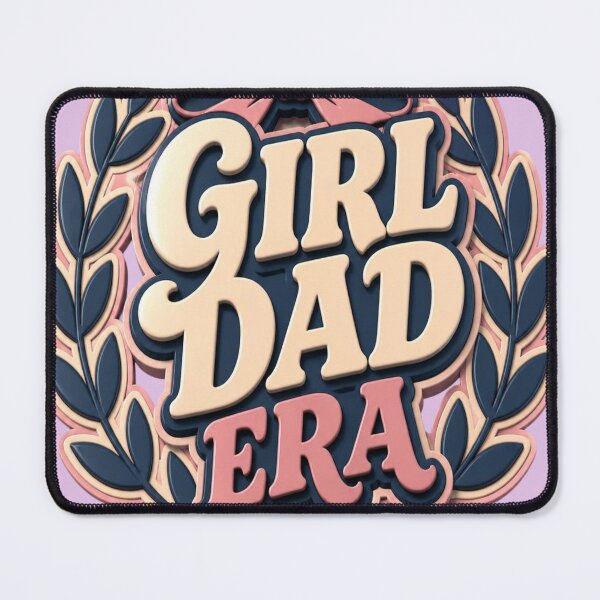 Item preview, Girl Dad Era Bows & Hearts Watercolor Tee designed and sold by mo-carnival.