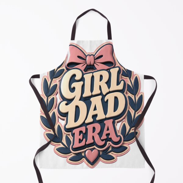 Item preview, Girl Dad Era Bows & Hearts Watercolor Tee designed and sold by mo-carnival.