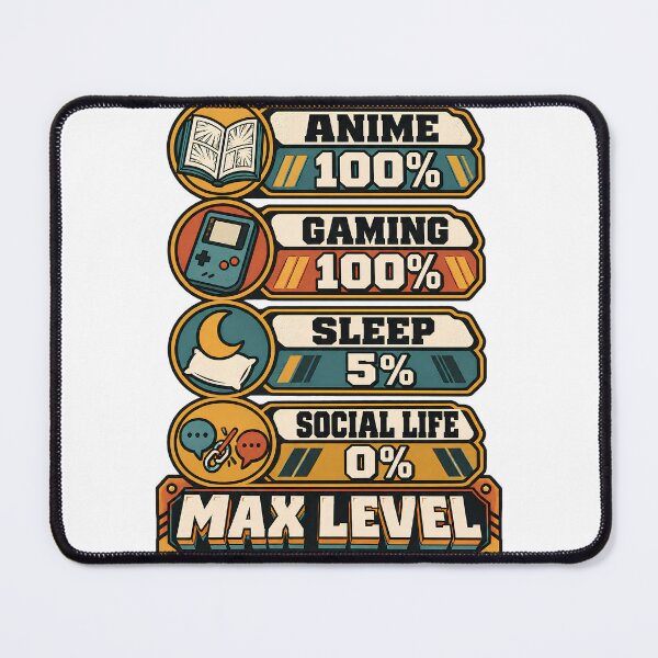 Item preview, Funny Anime Gamer T-Shirt, Max Level Gaming Shirt, Level Up Gamer Gift, Teen Boys Gaming Graphic Tee designed and sold by OUICHA.