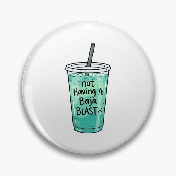 Item preview, Not Having A Baja Blast Funny Soda Meme Graphic for Taco Enthusiasts designed and sold by raedattia.