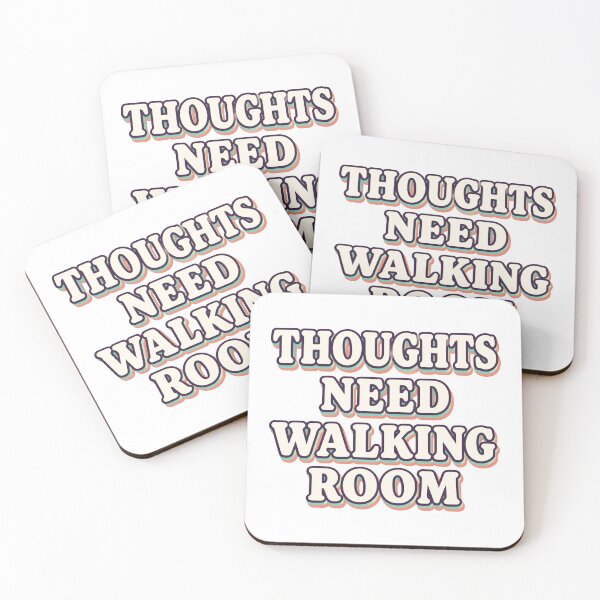 Item preview, Thoughts Need Walking Room designed and sold by aihrgdesign.
