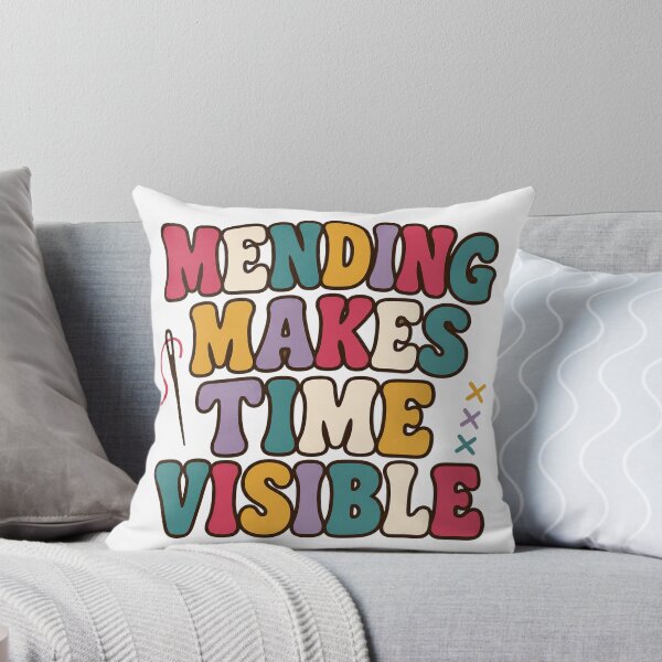 Item preview, Mending Makes Time Visible designed and sold by aihrgdesign.