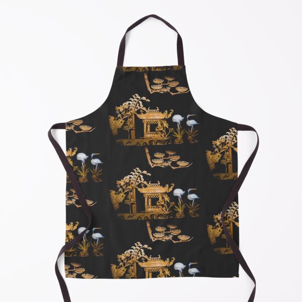 Item preview, Serene Chinese Pagoda and Cranes Tranquil Landscape Art designed and sold by SiliconValleyUS.