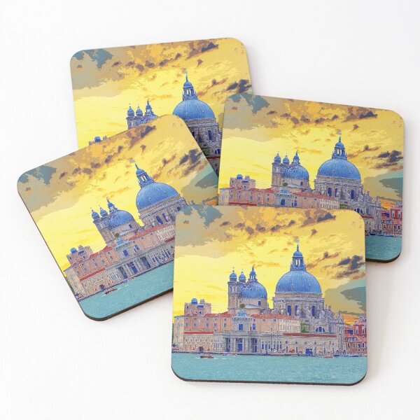Item preview, Venice Basilica Sunset Landscape designed and sold by athanasioungr.