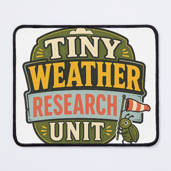 Item preview, Tiny Weather Research Unit designed and sold by aihrgdesign.