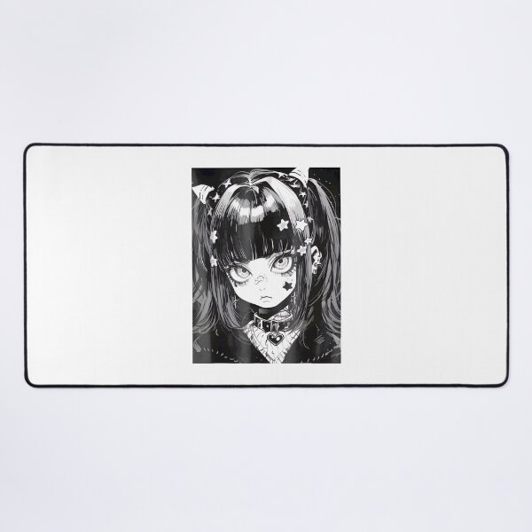 Item preview, Anime Girl Soft Grunge Waifu Kawaii Gothic Girlpng designed and sold by MarkemStudio.