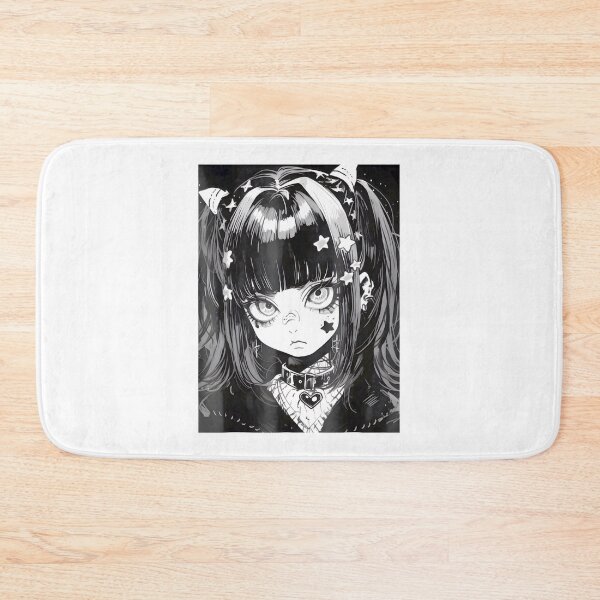 Item preview, Anime Girl Soft Grunge Waifu Kawaii Gothic Girlpng designed and sold by MarkemStudio.