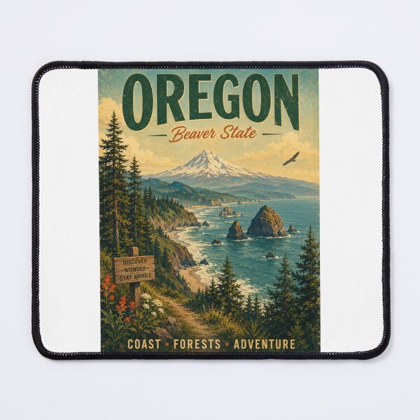 Item preview, Oregon Coast Forests Adventure poster designed and sold by potseed21.