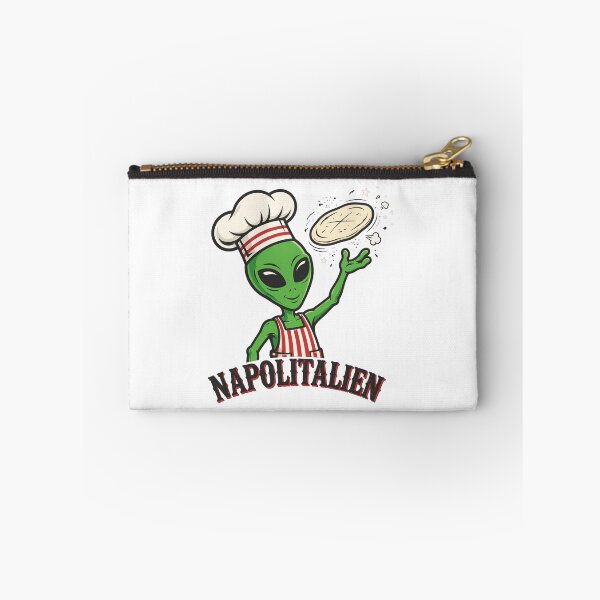 Item preview, Neapolitan – Funny Alien Pizza Chef Pun designed and sold by MokeleShop.