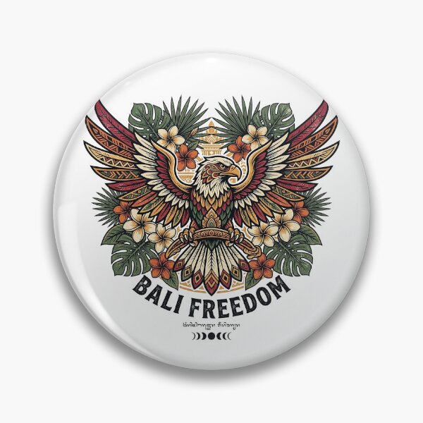Item preview, Bali Freedom Eagle Tropical Island Vintage Graphic designed and sold by cannsuh.