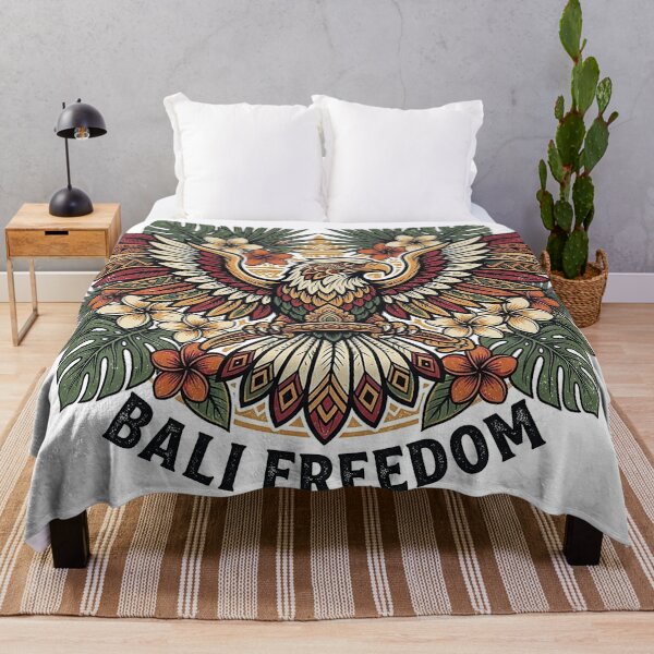 Item preview, Bali Freedom Eagle Tropical Island Vintage Graphic designed and sold by cannsuh.