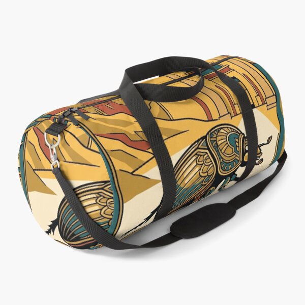 Item preview, Vintage Luxor Scarab Beetle Egypt Travel Art designed and sold by ZUMERI.