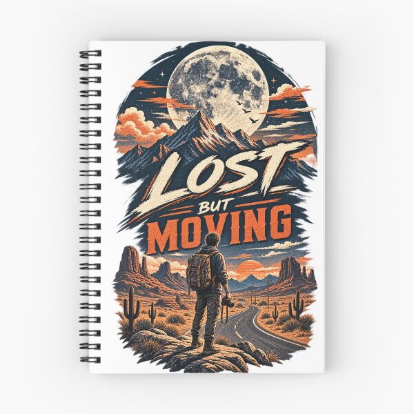 Item preview, Lost But Moving Moonlit Journey  designed and sold by CodePaws Creations.