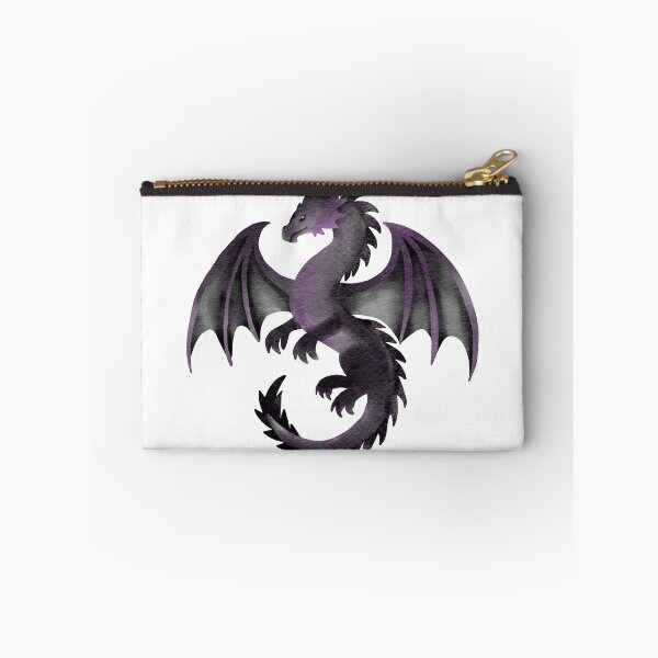 Item preview, Purple Fantasy Dragon Illustration with Large Wings on Transparent Background designed and sold by Viktoriia13.