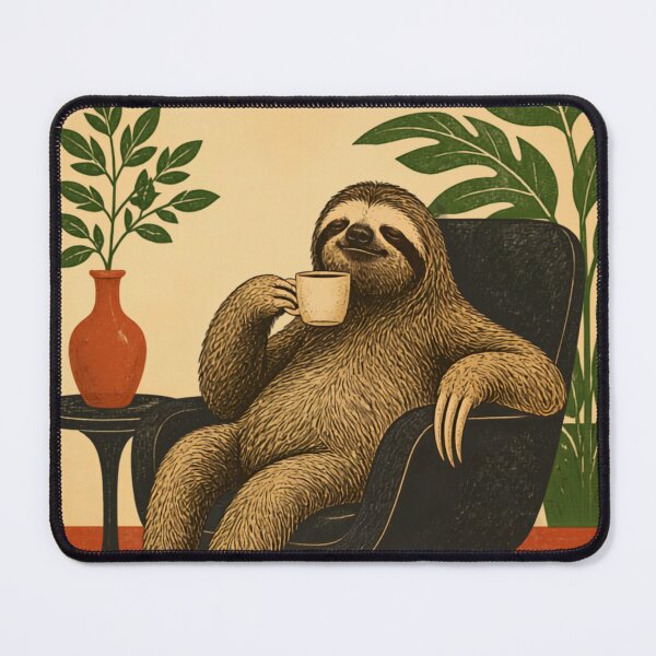 Item preview, Whimsical Mid-Century Animal Art – Vintage Bauhaus Inspired Illustration designed and sold by Rooted & Co.