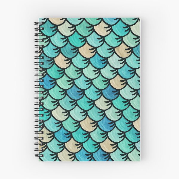 Item preview, Aqua Vibes – Youth Ocean Scale Pattern designed and sold by annenambiro.
