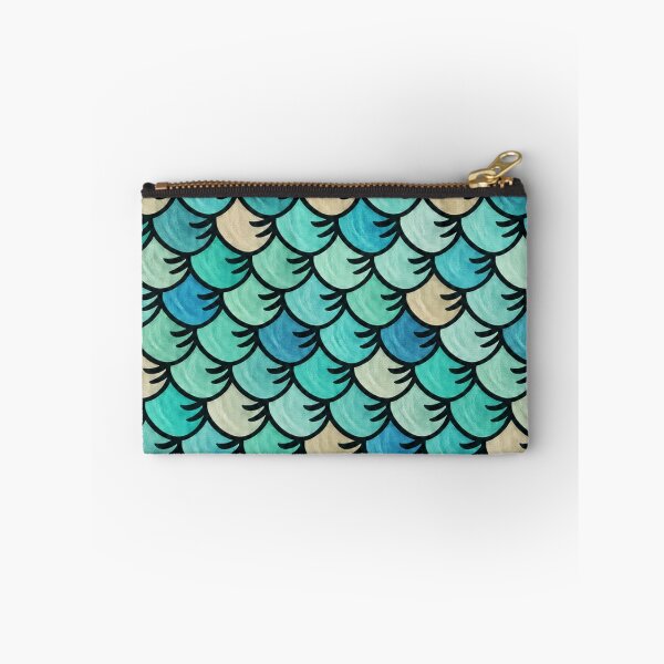 Item preview, Aqua Vibes – Youth Ocean Scale Pattern designed and sold by annenambiro.
