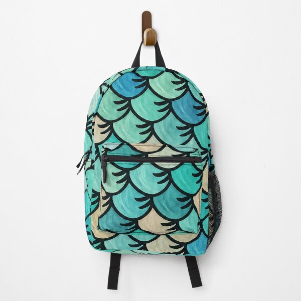 Item preview, Aqua Vibes – Youth Ocean Scale Pattern designed and sold by annenambiro.