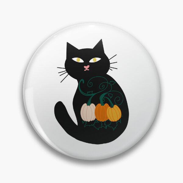 Item preview, Pumpkin Patch Black Cat designed and sold by Chubby cheeks.