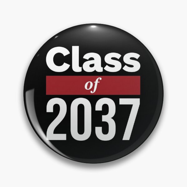 Item preview, Class of 2037 Bold Typography Graduation Design designed and sold by SiarheiYur.