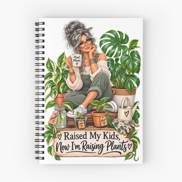 Item preview, Raised My Kids Now I’m Raising Plants – Empty Nester Plant Mom designed and sold by CottageGardenCo.