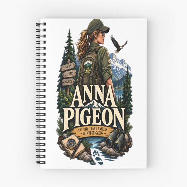 Item preview, Anna Pigeon National Park Ranger  Investigator – Wilderness Mystery designed and sold by CatLovers Studio.