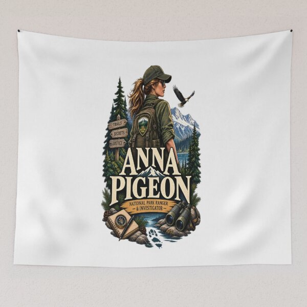 Item preview, Anna Pigeon National Park Ranger  Investigator – Wilderness Mystery designed and sold by CatLovers Studio.