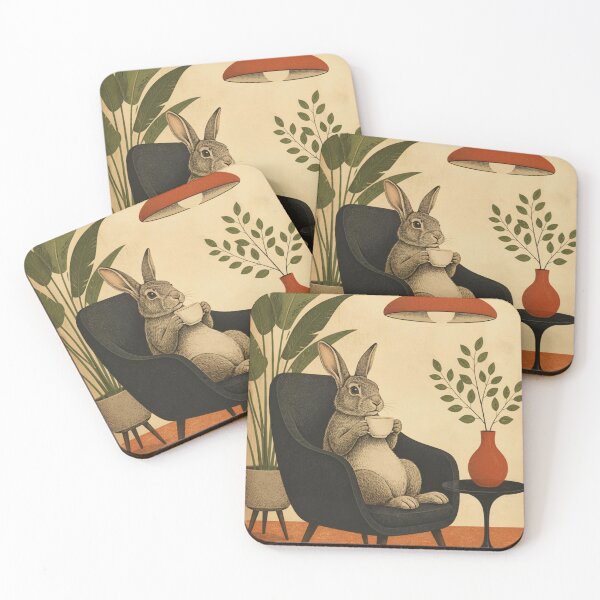 Item preview,  Mid-Century Animal Art – Vintage Bauhaus Inspired Illustration designed and sold by Rooted & Co.