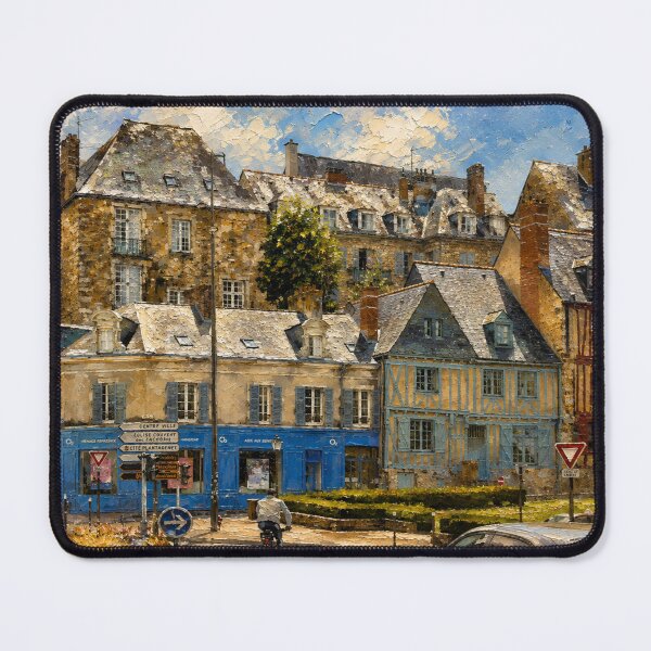 Item preview, Le Mans - French Village Painting designed and sold by Velocity Vignettes.