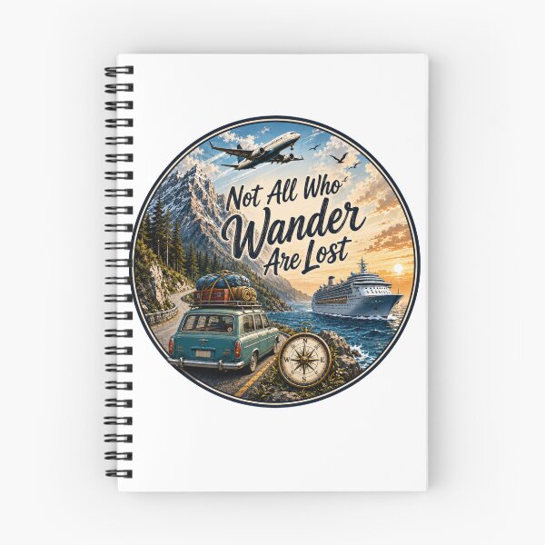 Item preview, Not All Who Wander Are Lost designed and sold by This0neLife.