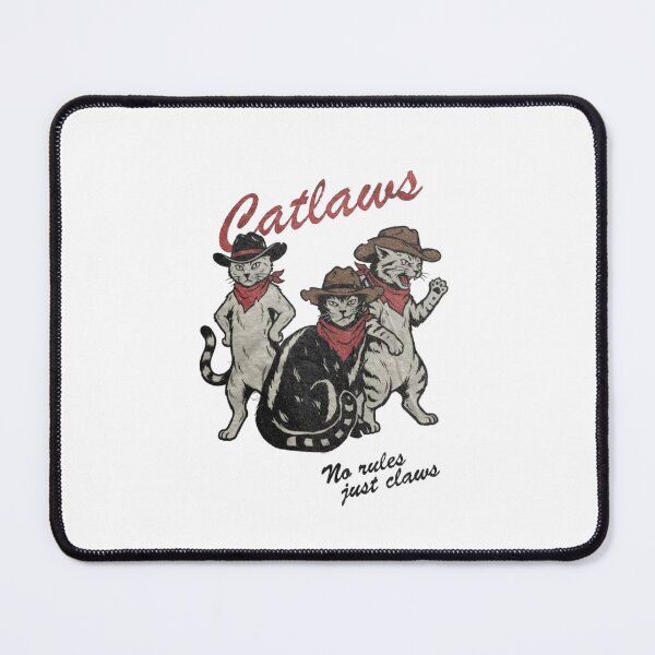 Item preview, Catlaws Cowboy Cats Vintage Western Retro designed and sold by Gbriel3.