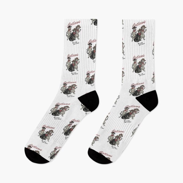 Item preview, Catlaws Cowboy Cats Vintage Western Retro designed and sold by Gbriel3.