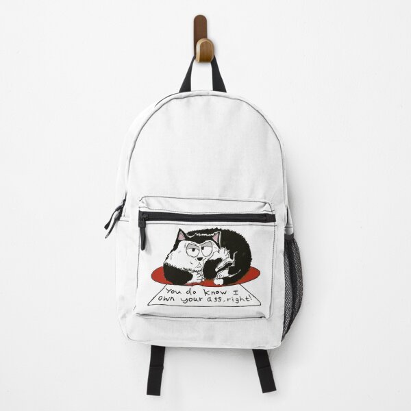Item preview, Tuxedo cat tells owner he's the boss. designed and sold by KPlayerAdhder.